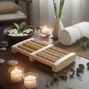 Wooden Foot Massager | Stress Release Tool