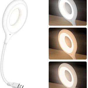 LK50 Voice Control LED Smart Night Light Lamp 360° Adjustable, Foldable USB Desk Lamp