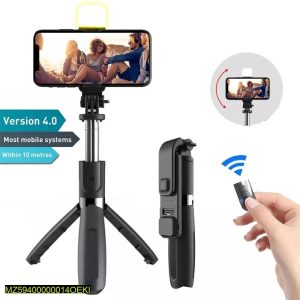 MZ59400000014OEKI Selfie Stick With LED Light Mini Tripod Stand